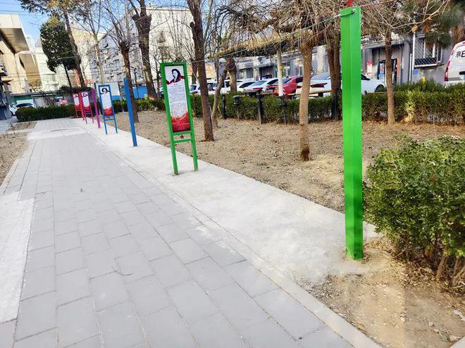 这社区便民晾衣杆让居民省心省力→k8凯发一触即发晾晒有去处顺义(图3)