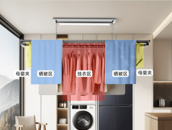 衣体验——衣被同晒才是真爱智能晾衣架:盼盼重新定义晾(图4) 衣体验——衣被同晒才是真爱智能晾衣架:盼盼重新定义晾(图4)